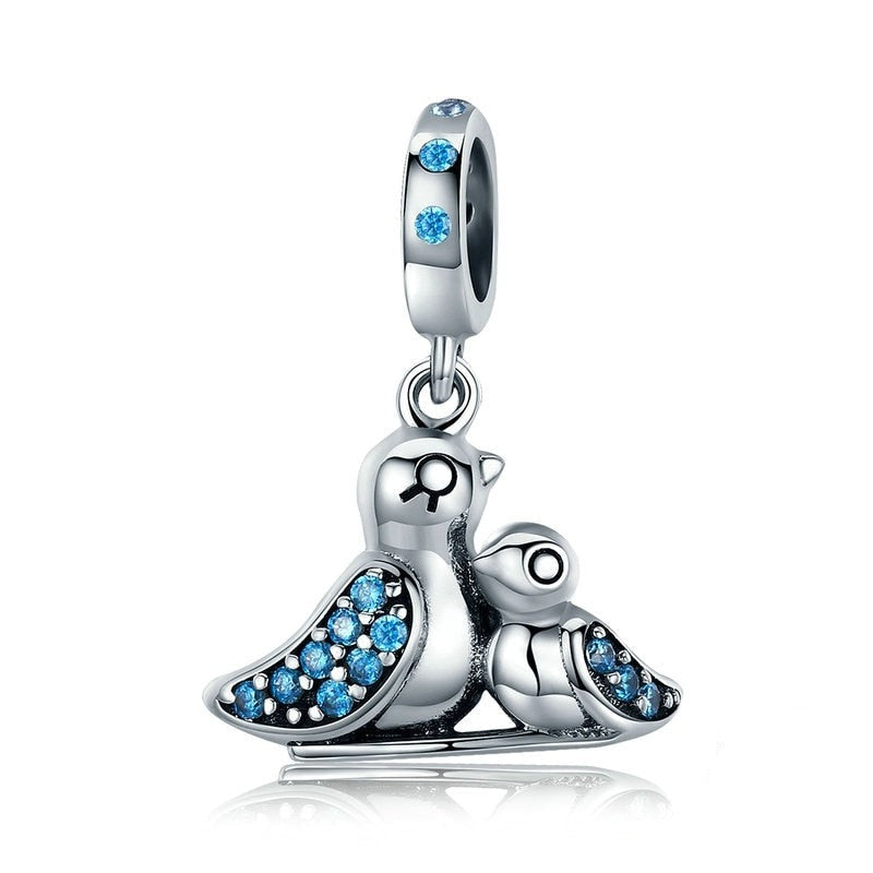 Charm Colombe Argent 925/1000e
