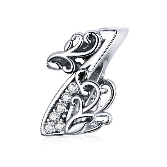 Charm Chiffre 1 Argent Sterling 925