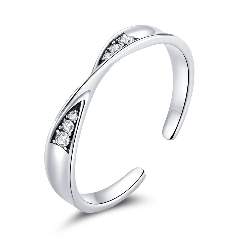 Bague Torsade Argent 925/1000e