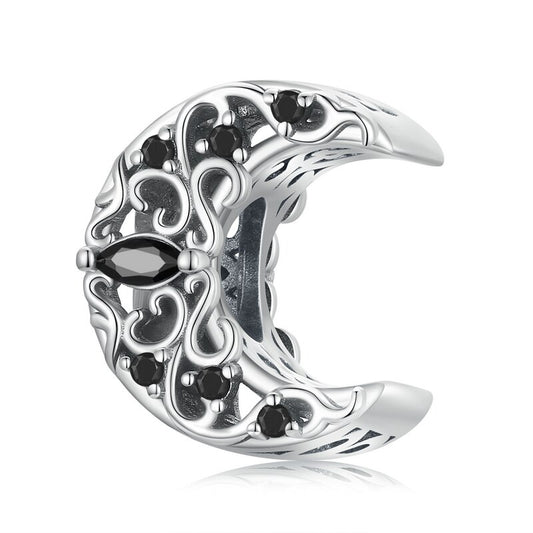 Charm Lune Royale Argent Sterling 925