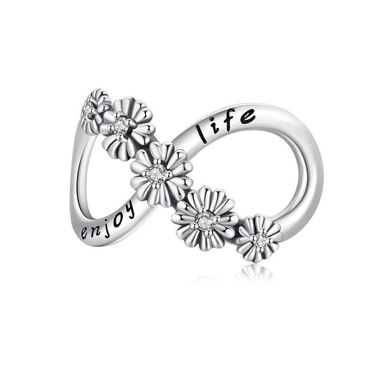 Charms Infini Fleurie Argent Sterling 925/1000e