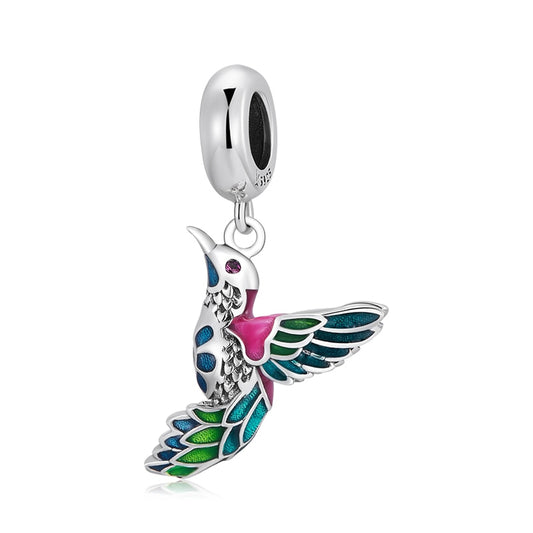 Charm Colibri Argent 925/1000e