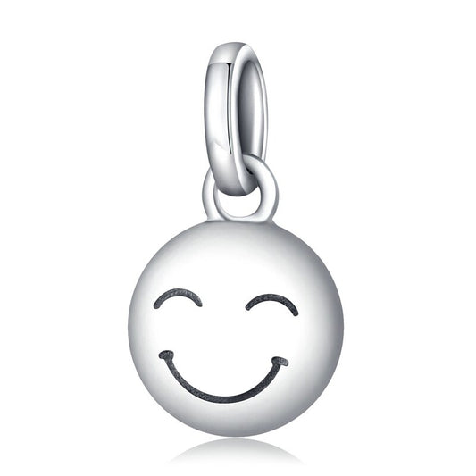 Charm Kids Smiley Argent Sterling 925/1000e